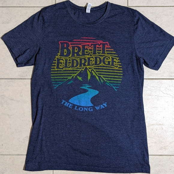 Bella Canvas Other - Brett Eldredge The Long Way Tour Logo T-shirt M